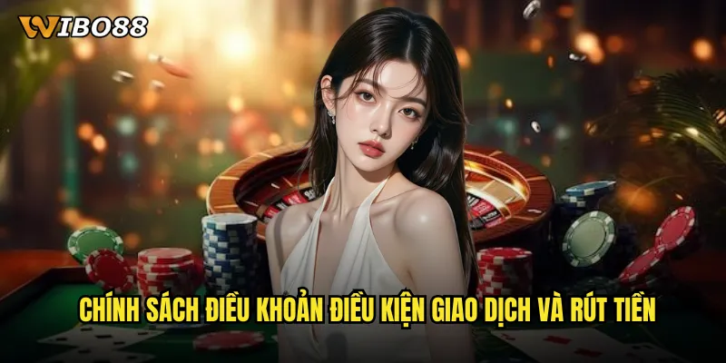 Chính sách điều khoản điều kiện giao dịch và rút tiền
